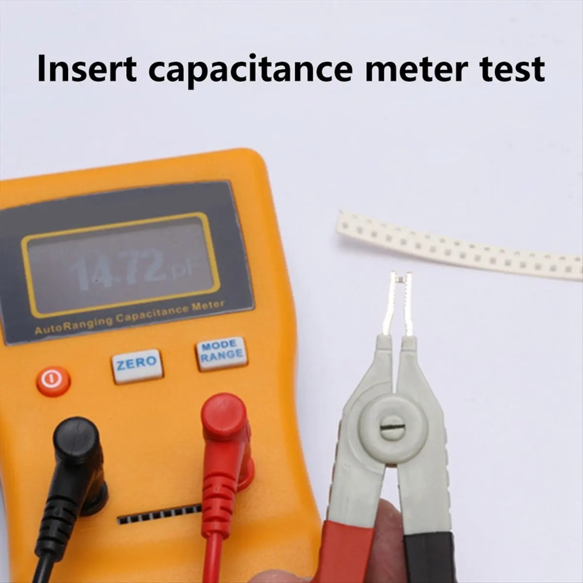 A56K  SMD Test Clip Alligator Clamp Kelvin Copper Gold Plate Clip Battery Test for M6013/M4070/MESR-100/MLC500 Inductor