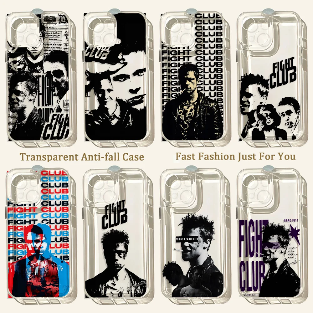 HOT Movie Fights ClubS Phone Case For Samsung Galaxy A27 A37 A57 A16 A07 A17 A36 A26 A56 A55 A35 A25 A15 A54 A24 A14 A06 4G 5G