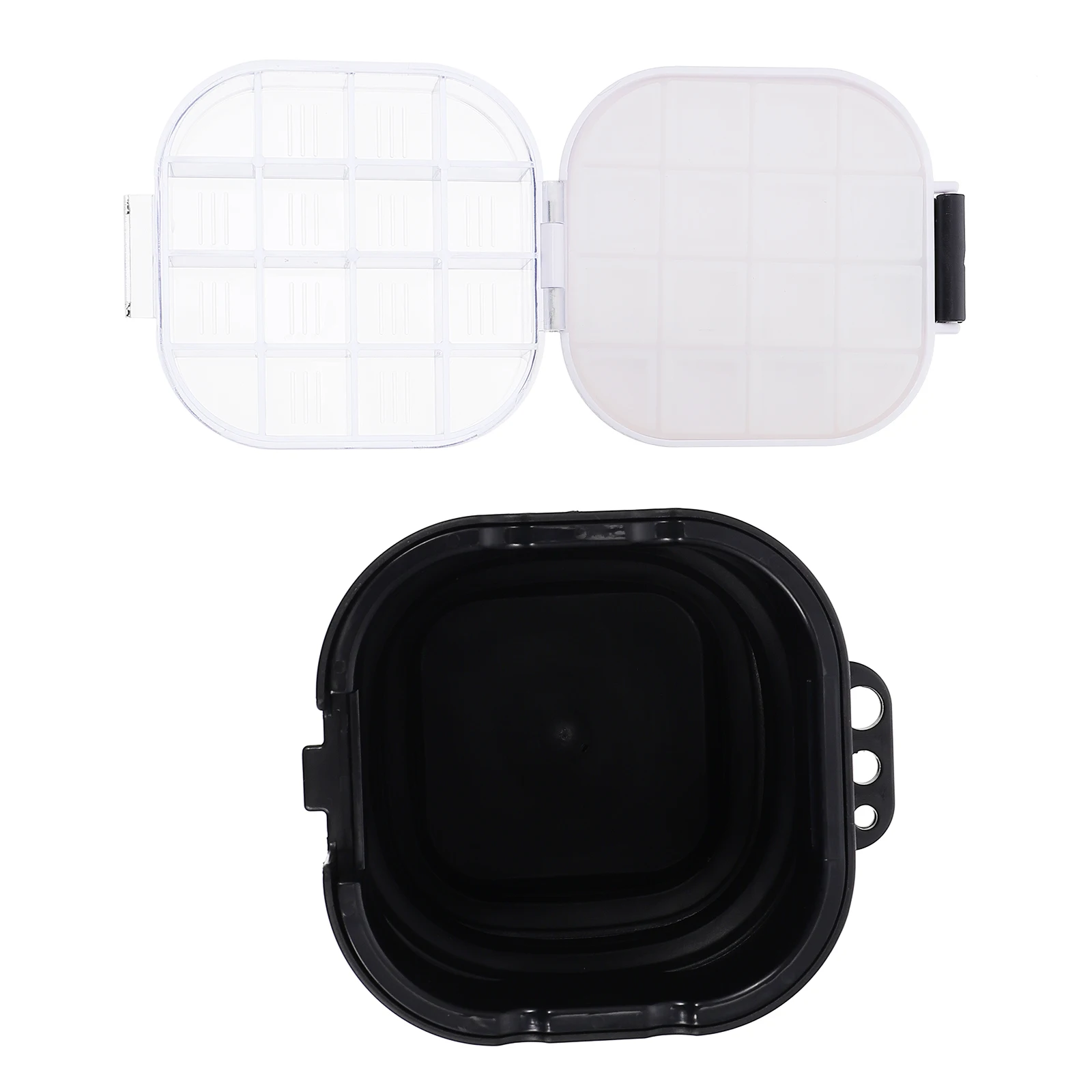 

Portable Pigment Box Brush Washing Bucket Painting Tool Case Color Mixing 128ml PP Lightweight Durable Storage
