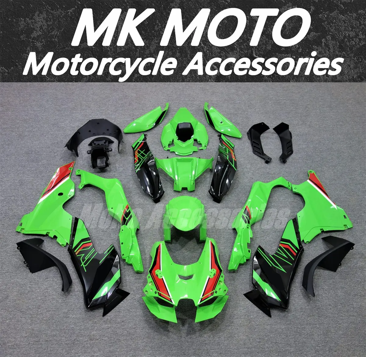 

Moke moto Motorcycle Fairings Kit Fit For ZX-10R 2021 2022 2023 2024 2025 Ninja Bodywork Set ABS injection Green Red Black New