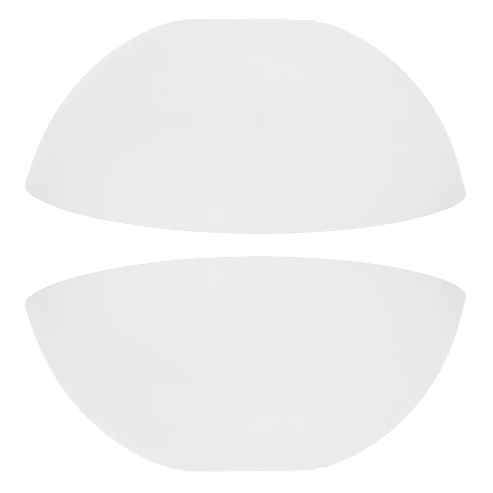 

2pcs Plastic Lampshade Mushroom 42mm Hole Lightweight Easy Install Modern Creative Cover for Wall Ceiling Lamps Shades