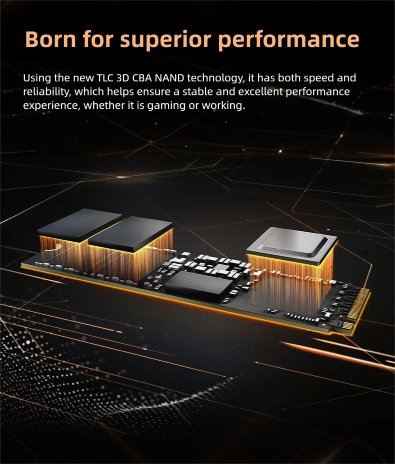 Western Digital PCIe 5.0 New SSD SN8100 1TB 2TB 4TB NVMe Read 14900MBs M.2 2280 Solid State Drive For PS5 Gaming Desktop Laptop