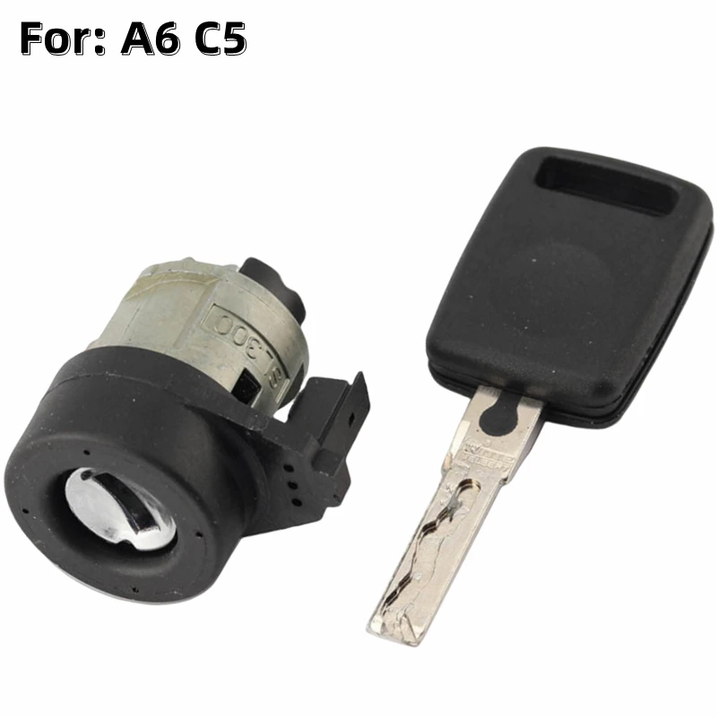 

XIEAILI OEM Auto Ignition Lock Cylinder Barrel For Audi A6 C5 With 1Pcs Key