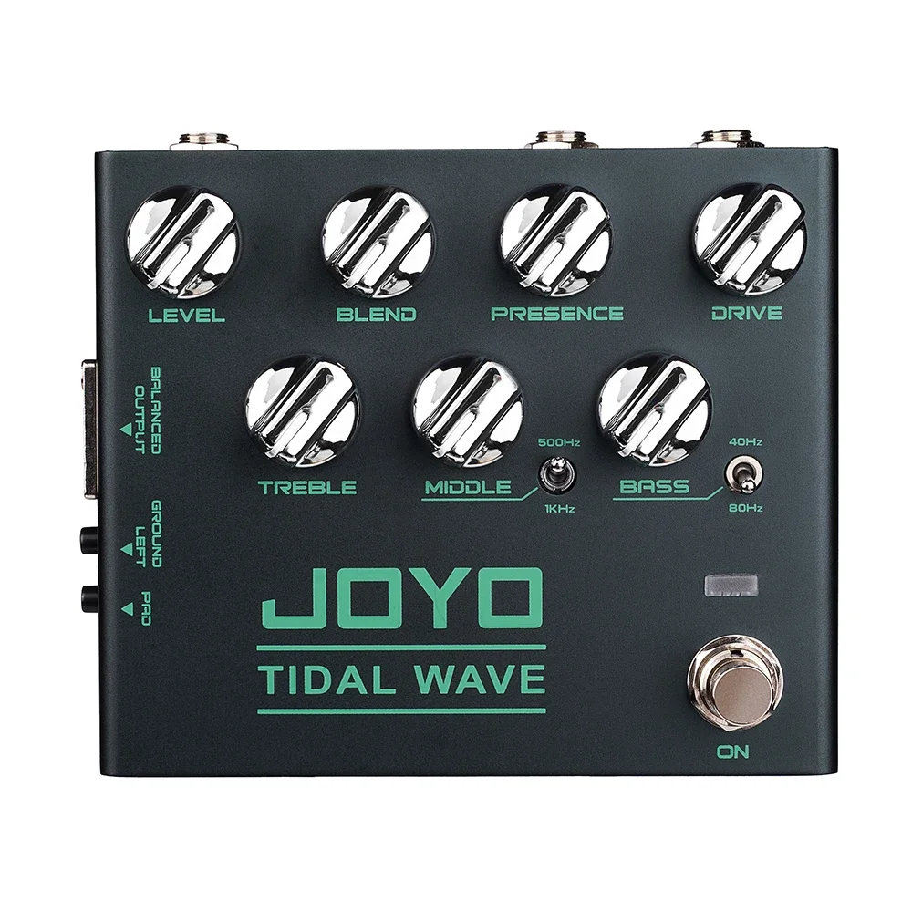 

JOYO R-30 TIDAL WAVE Bass Preamp Guitar Pedal Classic Bass Tone of the 90s Supports DI function Bass Guitar Parts & Accessories