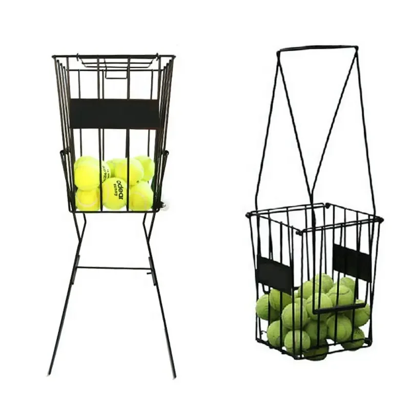 منتقي كرات التنس المحمول، سلة كرة التنس القابلة للطي، جامع كرة التنس الرياضية #4