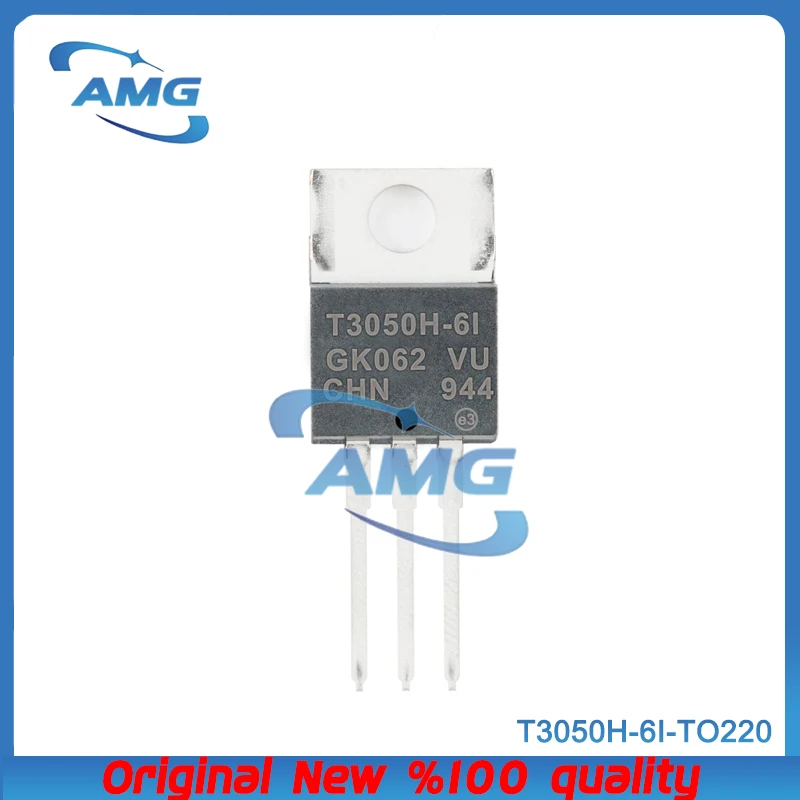 10PCS T3050H-6I Bidirectional thyristor TRIAC 600V 6A package TO-220