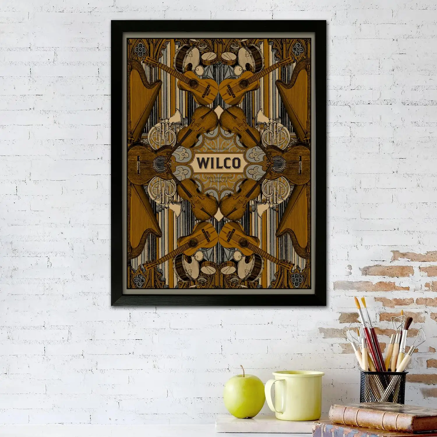 Wilco Canvas Art Poster and Wall Art, Picture Print, Modern Family Bedroom Decor,Decorative painting