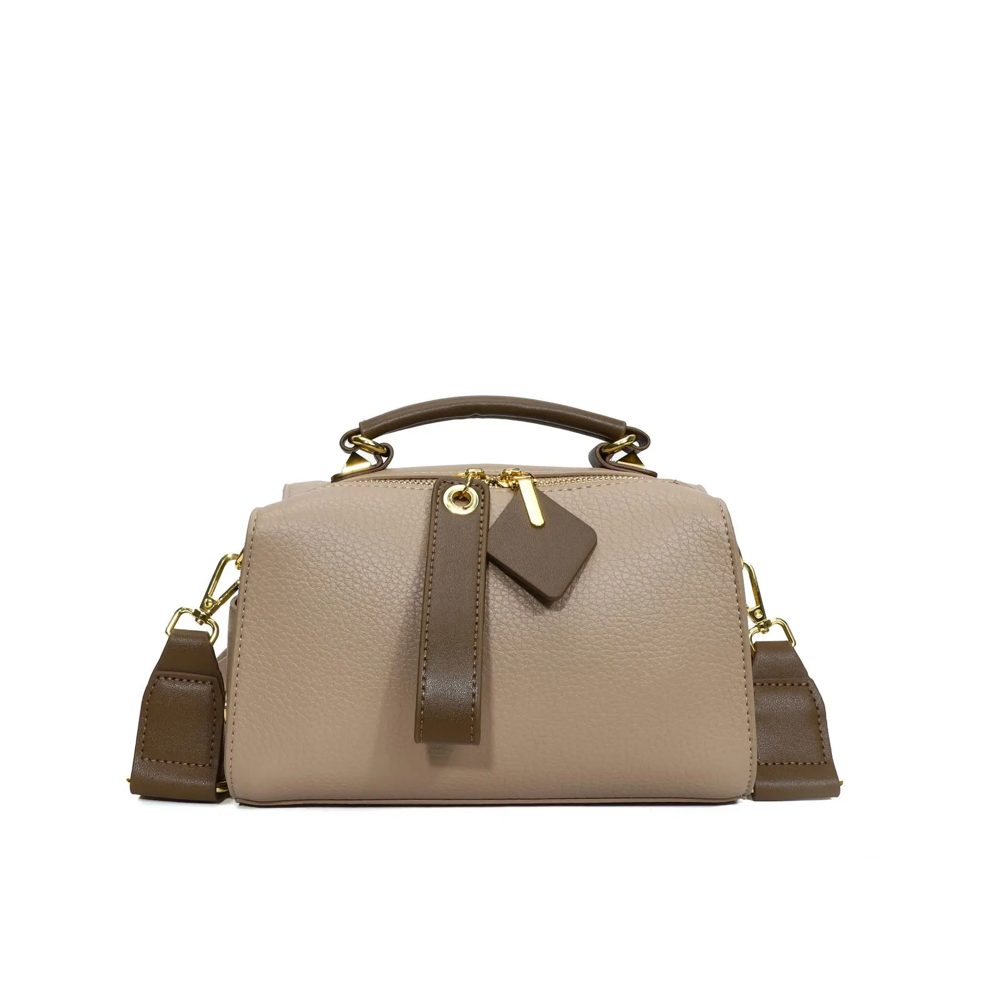 حقيبة كروس نسائية كاجوال جديدة لعام 2025، محفظة كتف أنيقة بحزام قابل للتعديل، حقيبة متعددة الاستخدامات للتنقل في العمل والاستخدام اليومي