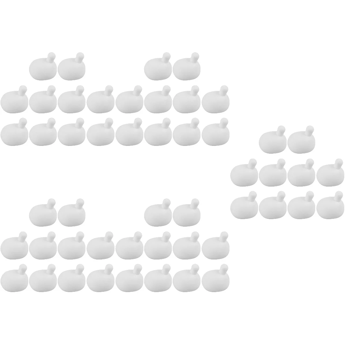 

5 Pieces Kneading Music Inner Core Squeeze Insert Bubble Bubbles Pinch Machine Accessory Silica Gel Making Balls