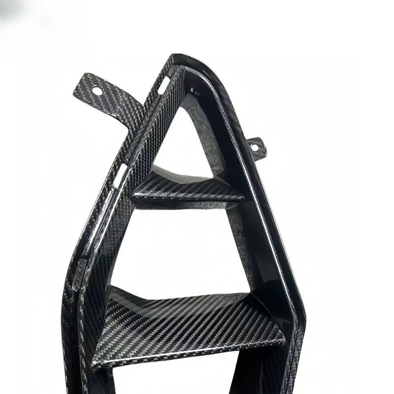 AD Style Dry Carbon Fiber Front Bumper Fit For G80 G82 Models Body Kit