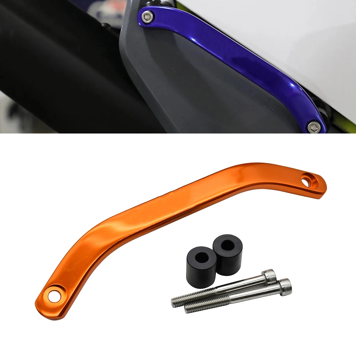

For KTM XC XCW XCF XCFW EXC EXCF SX SXF 125 200 250 300 350 400 450 500 2012-2015 Motorcycles Aluminum Alloy Rear Grab Handle