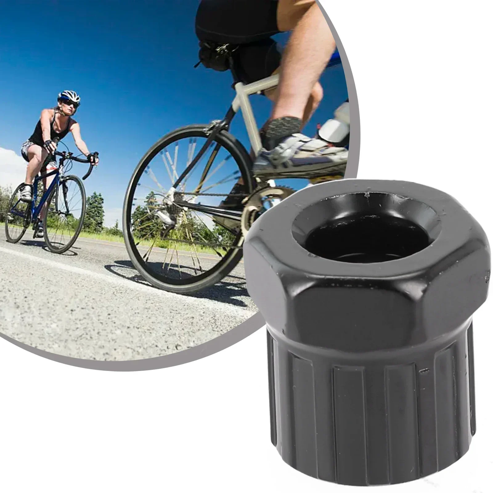 Bike Rear Cassette Cog Remover Bicycle Repair Tool Freewheel Socket Black ToolBicycle Cassette Crank Wheel Removal Tool