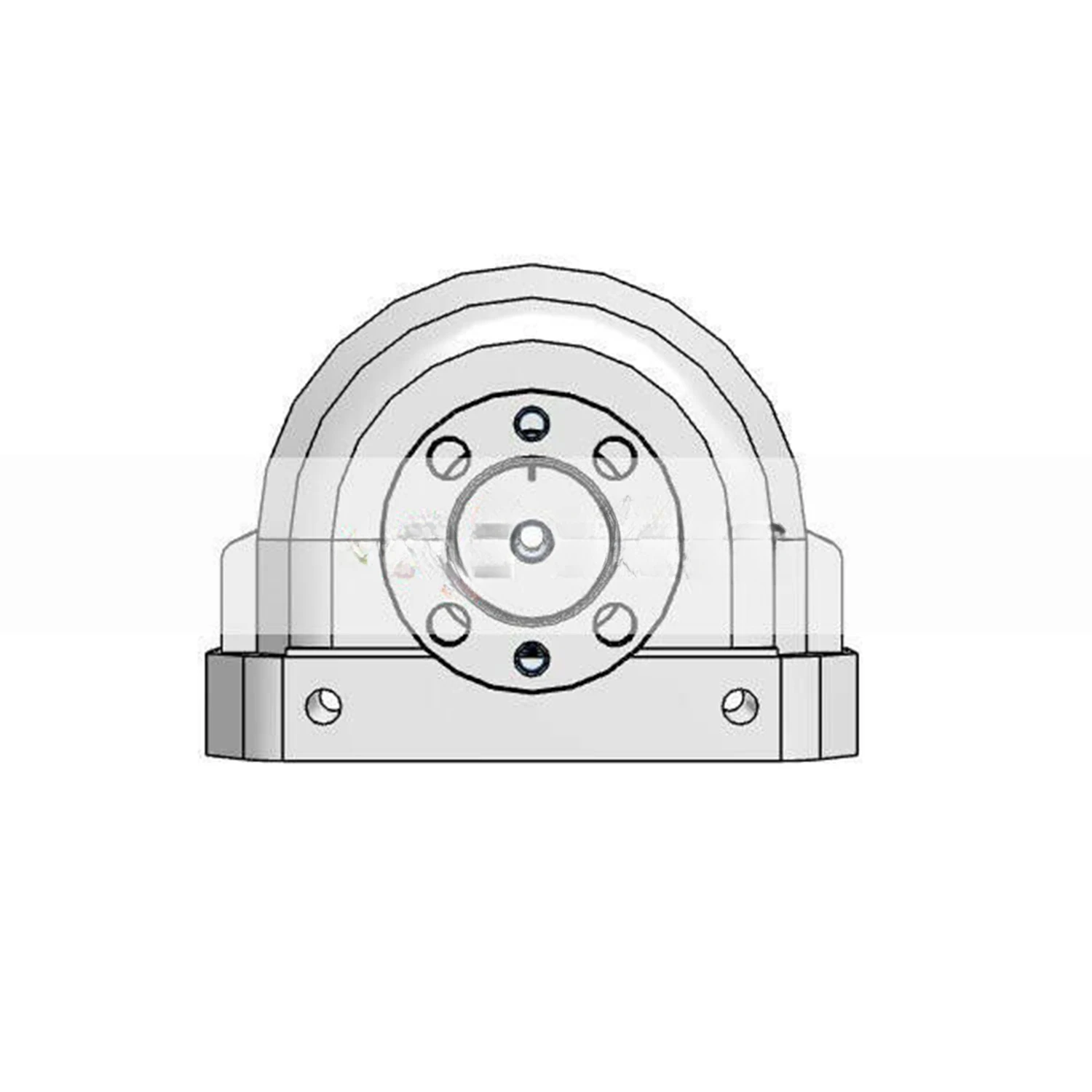 Festo Dsrl-40-180-P-Fw Semi-Rotary Actuator 30658 New