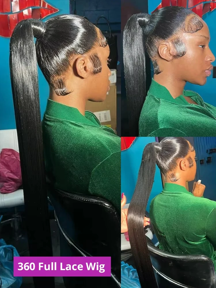 220 الكثافة شعر طبيعي مفرود الباروكات 30 بوصة 13x6 Hd الدانتيل شعر مستعار أمامي قبل قطعها الشعر البرازيلي 13x5 الدانتيل الباروكة الأمامية للنساء #4