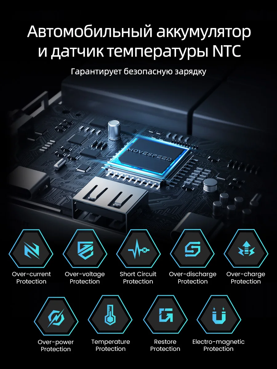 MOVESPEED M25Pro 25000mAh Power Bank 140W Type C PD Fast Charging PowerBank External Portable Charger for MacBook Lenovo Laptop