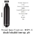 0.5L Aluminum Tank