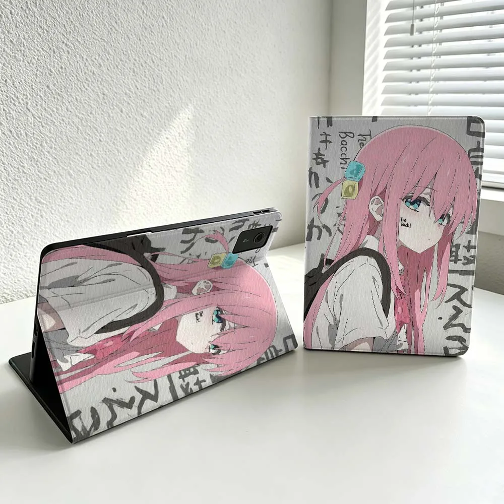 Anime B-Bocchi T-The Rock Cover For Lenovo Xiaoxin Lenovo Tab Pad Pro Plus K11 P12 M10 Legion Y900 Soft Inch Tablet Case