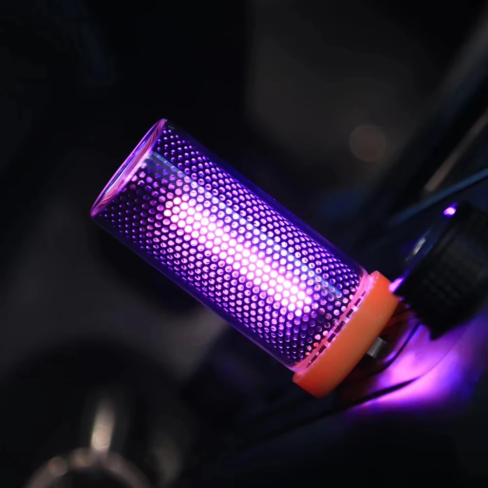 Touch Glass Bottle Night Light USB Desktop Atmosphere Light Color Changing Light For Bedroom for Car Home Room PC Decoration