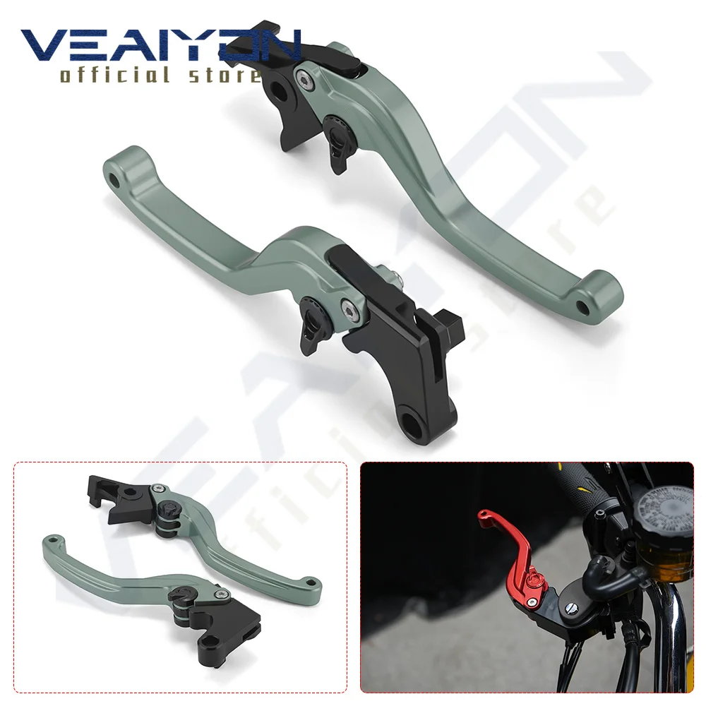 For Honda REBEL/CMX 500 CBR500R NC700 NC750 S/X VTX1300 Motorcycle Accessories CNC Brake Clutch Levers Folding Adjustable