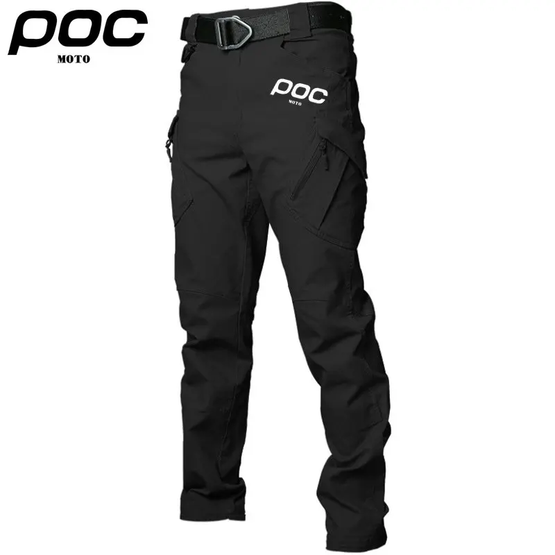 Imagem -04 - Calças Longas de Ciclismo para Homens Calças Mtb Calças de Bicicleta Enduro Estrada Downhill Mountain Bike Culottes Vtt Poc