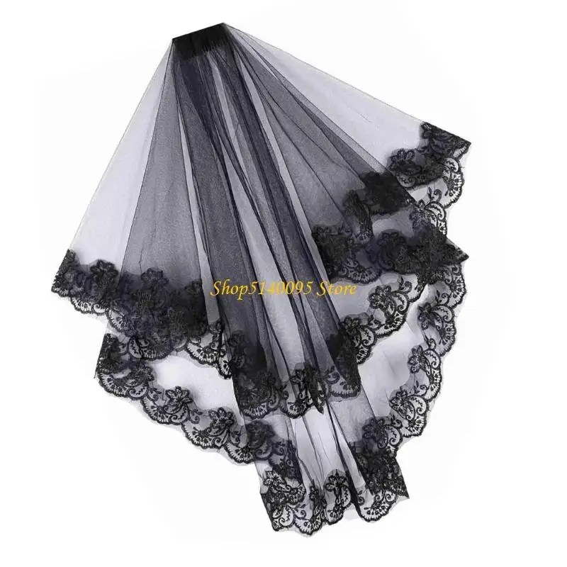 

Легкий полупрозрачный свадебный головной убор DXAE с цветочной отделкой