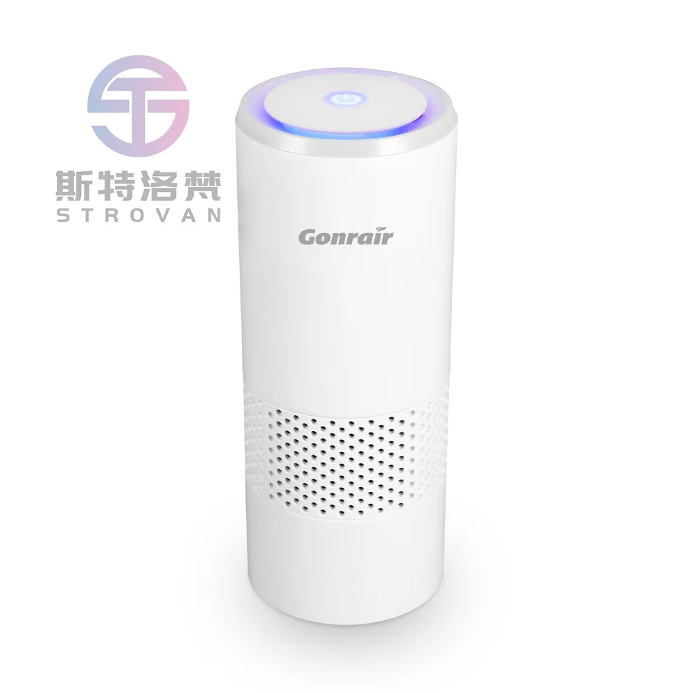 New USB Charger Mini Portable Car Air Purifier Travel Vehicle Air Cleaner