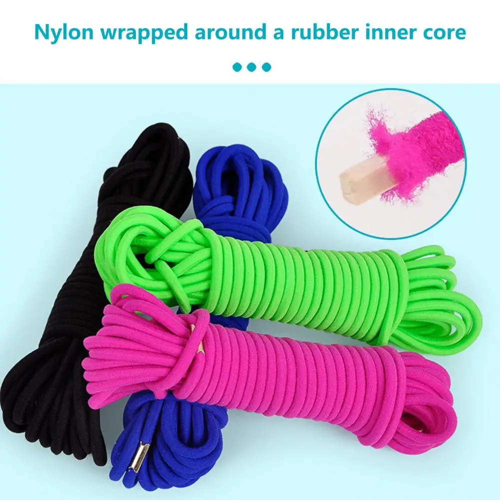 7m 7m Kid Rubber Band Jump Rope Family Cooperation Educational Toy Outdoor Kid Fitness Training Workout Jump Rope Nylon Ropes