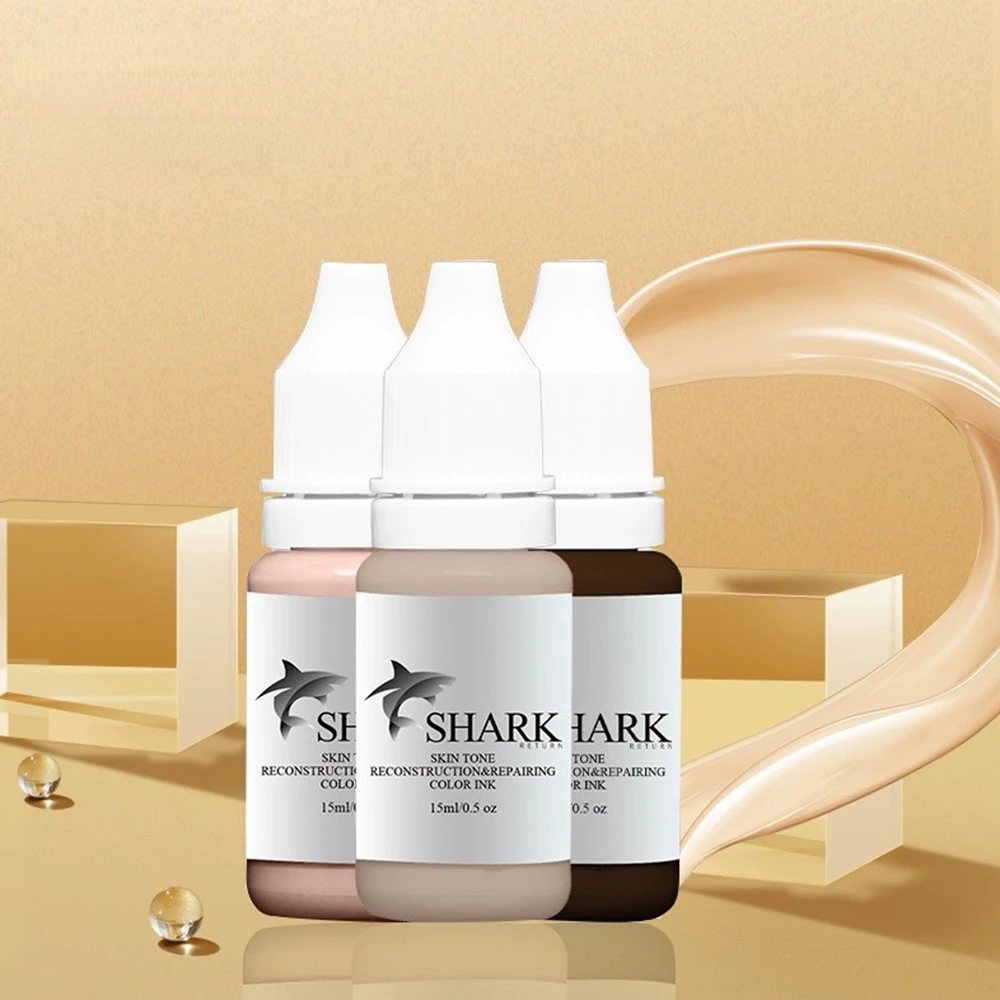 

15ML Permanent Makeup Scars Stretch Marks Skin Natural Covering Tattoo Inks Professional Skin Colour Remodeling Body Art Pigment