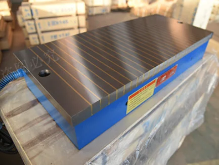 China professional magnetic table price, 500 * 1500 grinder electronically controlled magnetic permanent magnet chuck