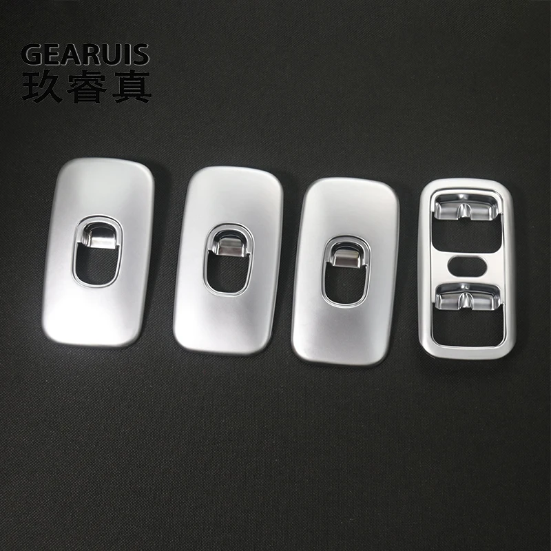 For Mercedes Benz G Class W463 2004-2011 Car Styling Armrest Window Glass Lift Control Panel Frame decoration Cover Sticker Trim