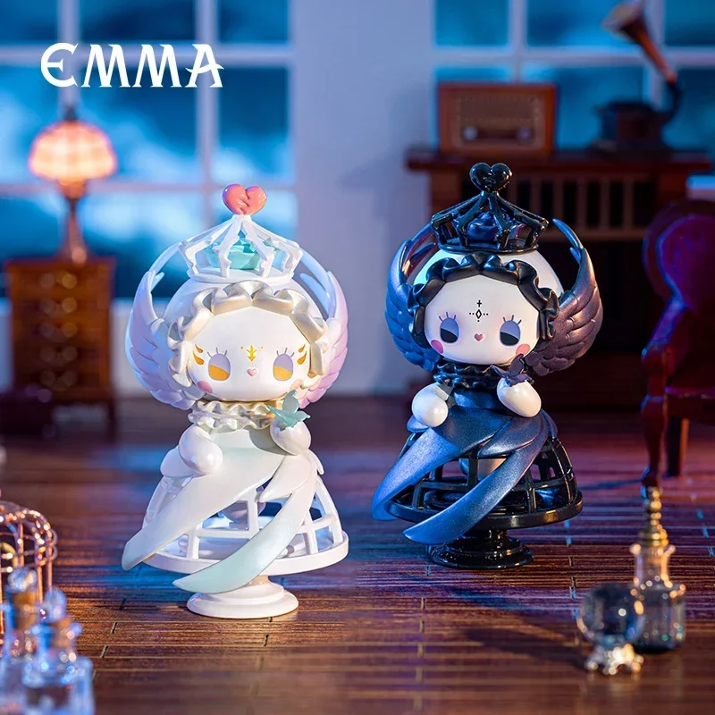 Emma Secret Forest Frostveil Villa Series กล่องตาบอดอะนิเมะ Guess กระเป๋าเครื่องประดับ Figurines Home Decor เดสก์ท็อปตุ๊กตารุ่น