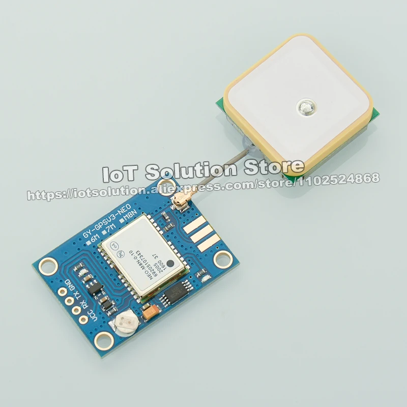 GY-GPSV3-M8N NEO-M8N GPS GLONASS BDS Galileo GNSS Car UAV Positioning Module with Active Ceramic Antenna NEOM8N GY-GPSV3-NEO M8N