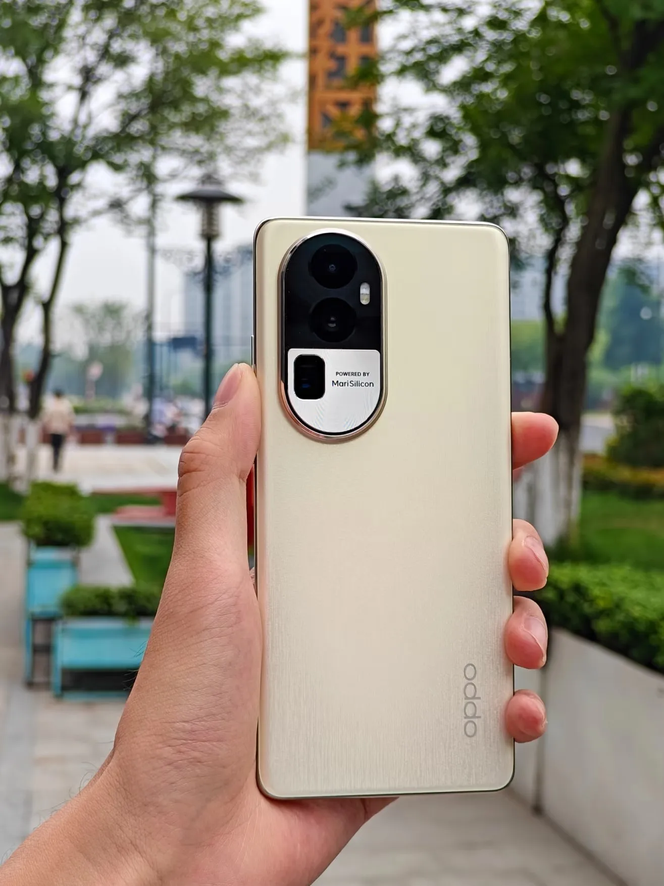 هاتف OPPO Reno10 Pro + 5G الذكي 120 هرتز معدل تحديث وحدة المعالجة المركزية Snapdragon 8 Gen1 6.74 بوصة هاتف مستعمل