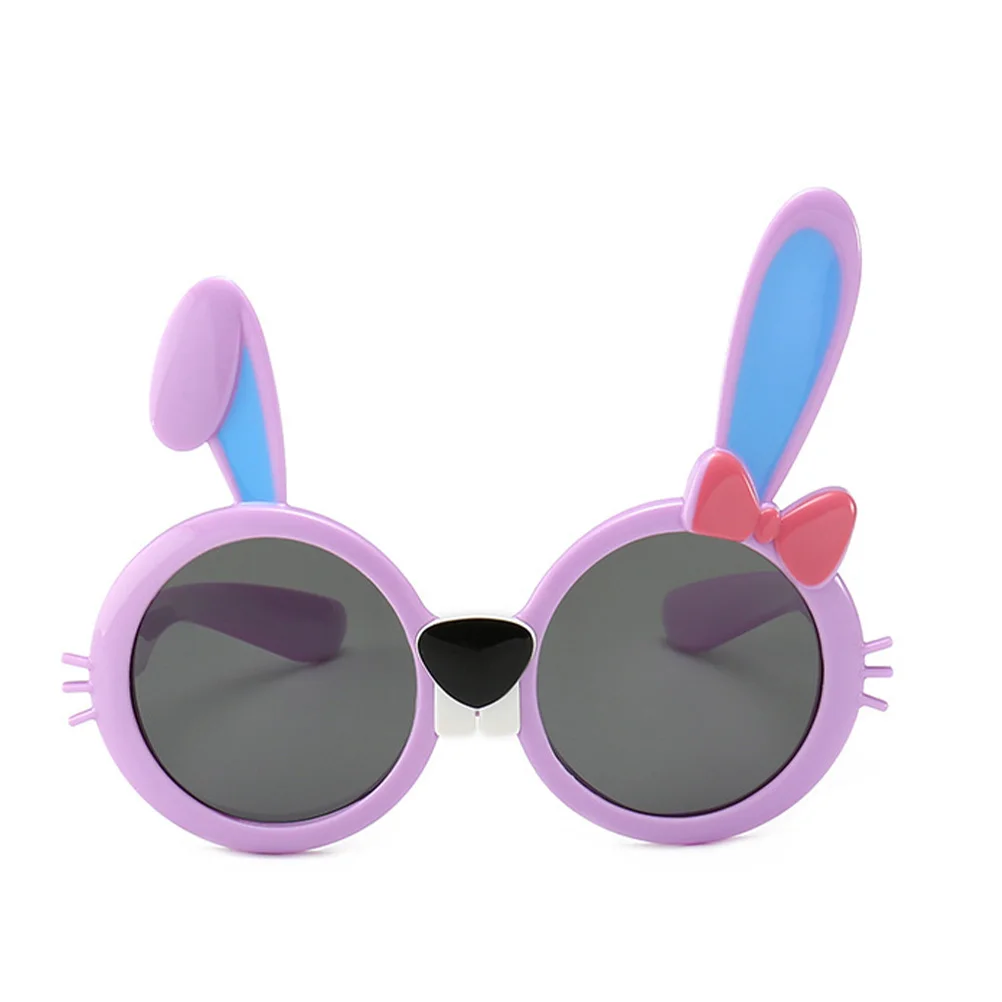 

1Pcs Easter Rabbit Sunglasses Cartoon Silicone Party Supplies Lightweight Durable Photo Props Party Supplies for