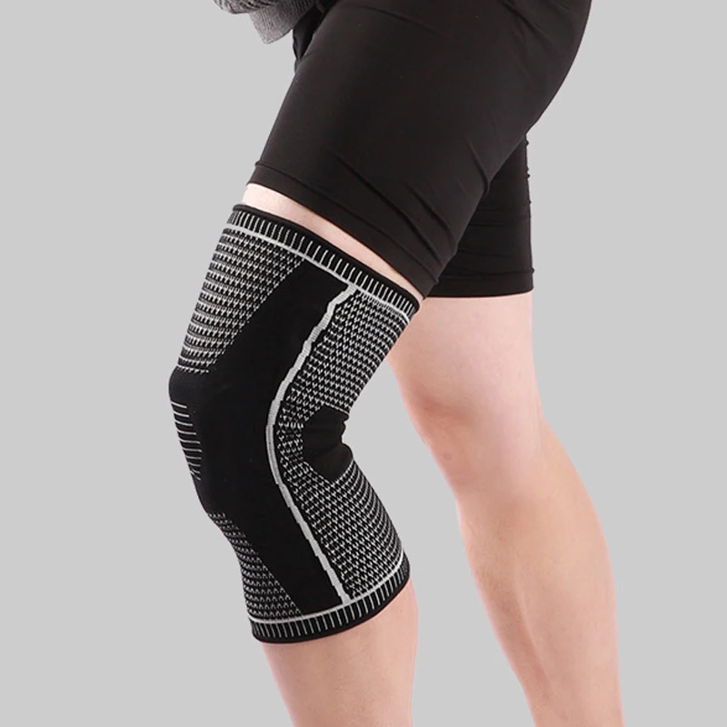 Supporto per manica al ginocchio a compressione per dolore al ginocchio Sport Corsa Palestra Sollievo dal dolore articolare Recupero da infortuni a strappo del menisco