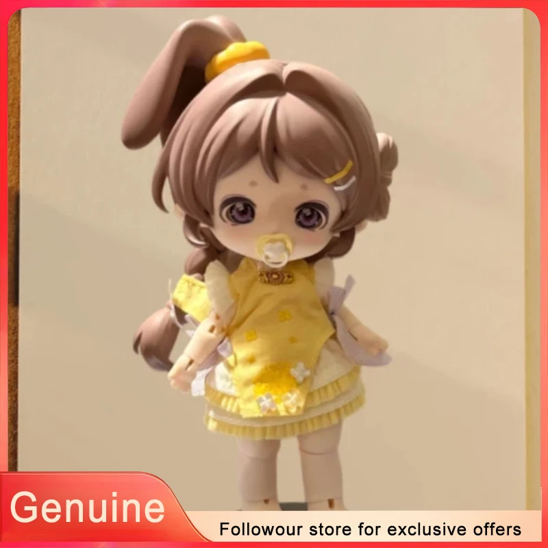 

Movable Dress Up BJD Doll Yue Mianmian Series Blind Box Decor Figure Toy