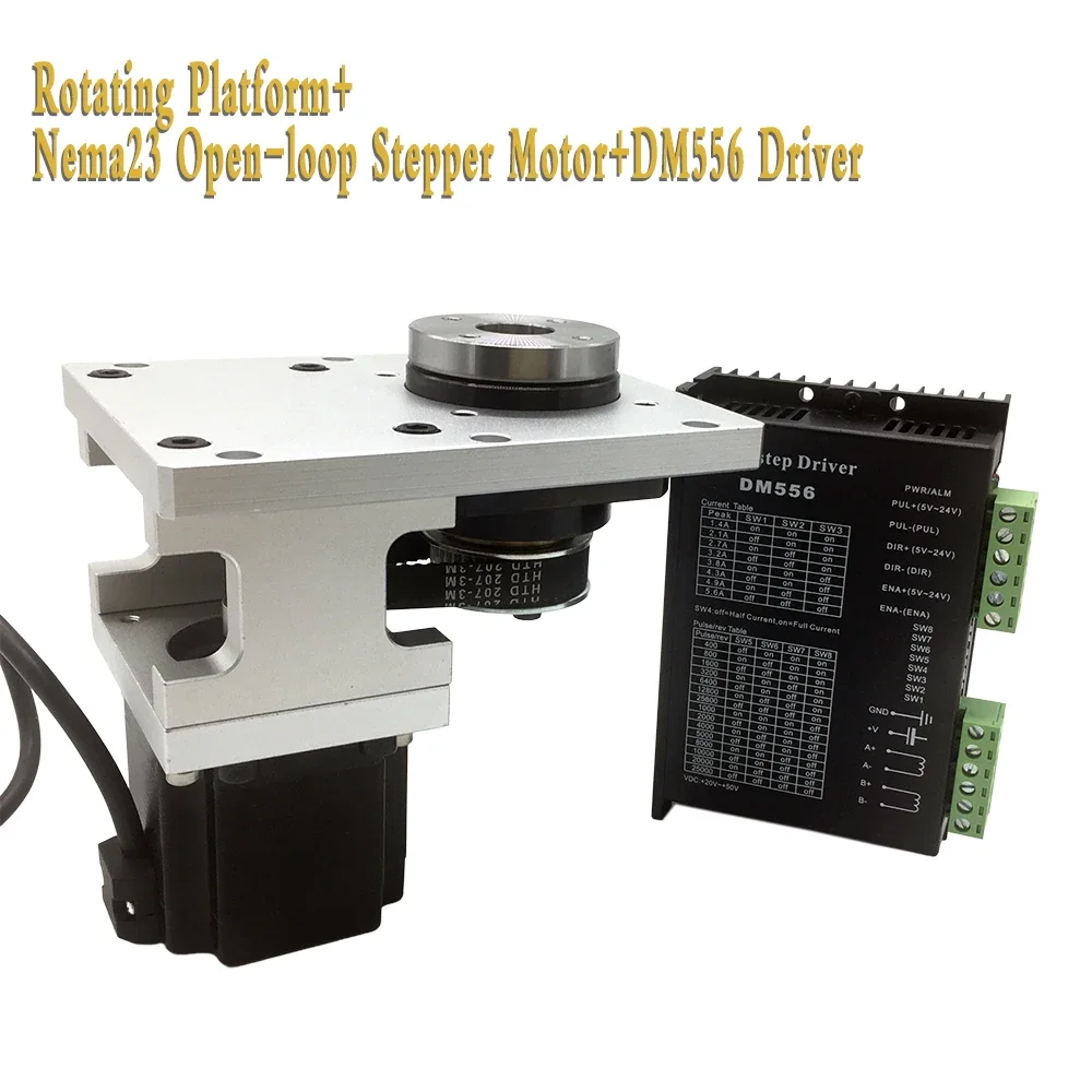 Imagem -05 - Plataforma Rotativa Cam Indexer Mesas de Corte Banco de Teste Rotativo Kit de Servo Motor Deslizante Carga 5kg Eixos Eixos
