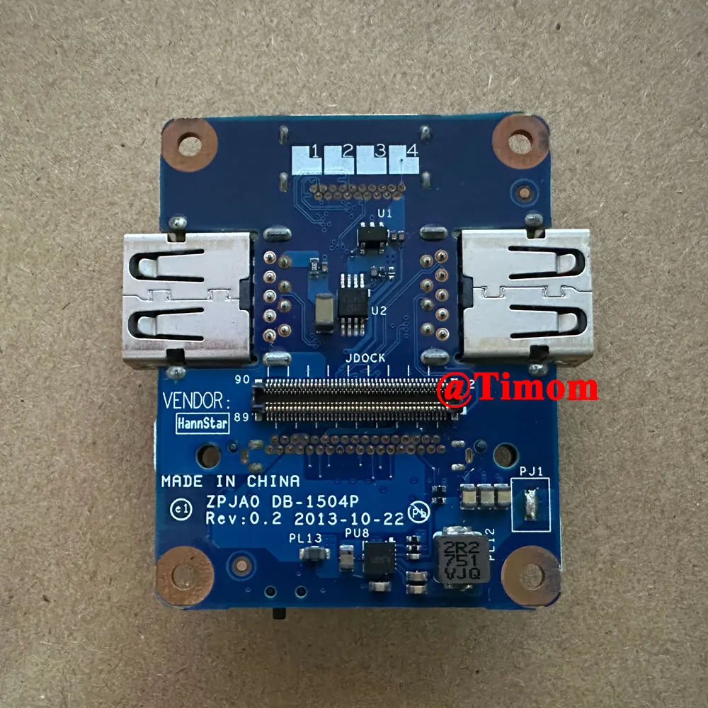 ZPJA0 DB-1504P for HP ElitePad 1000 G2 450 G3 TXE BD Built-in USB Interface Board Original New Laptop Switch Board 753977-001
