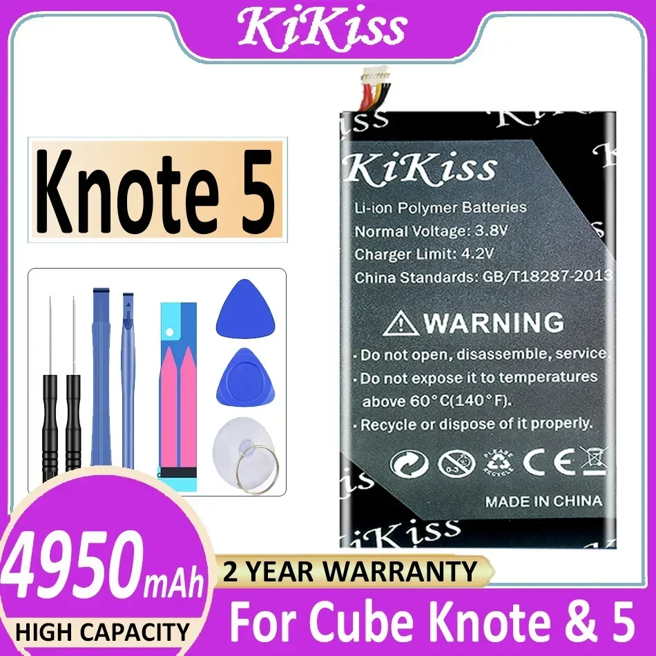 

Knote5 4950mAh Battery for ALLDOCUBE Cube Knote & 5 Tablet PC Bateria + Free Tools