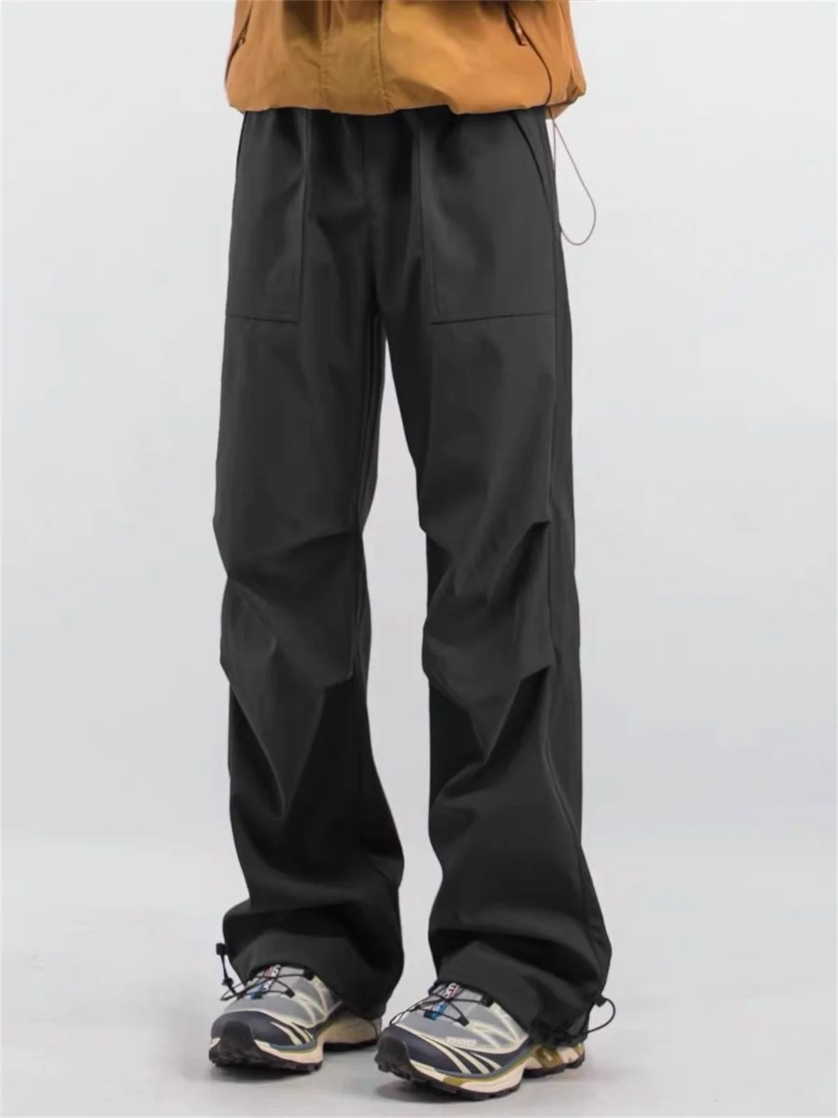 

2025 Versatile Black Summer Popular Men's Self-cultivation Windproof Rainproof Hiking Charm Work Fashionable Multifunctional