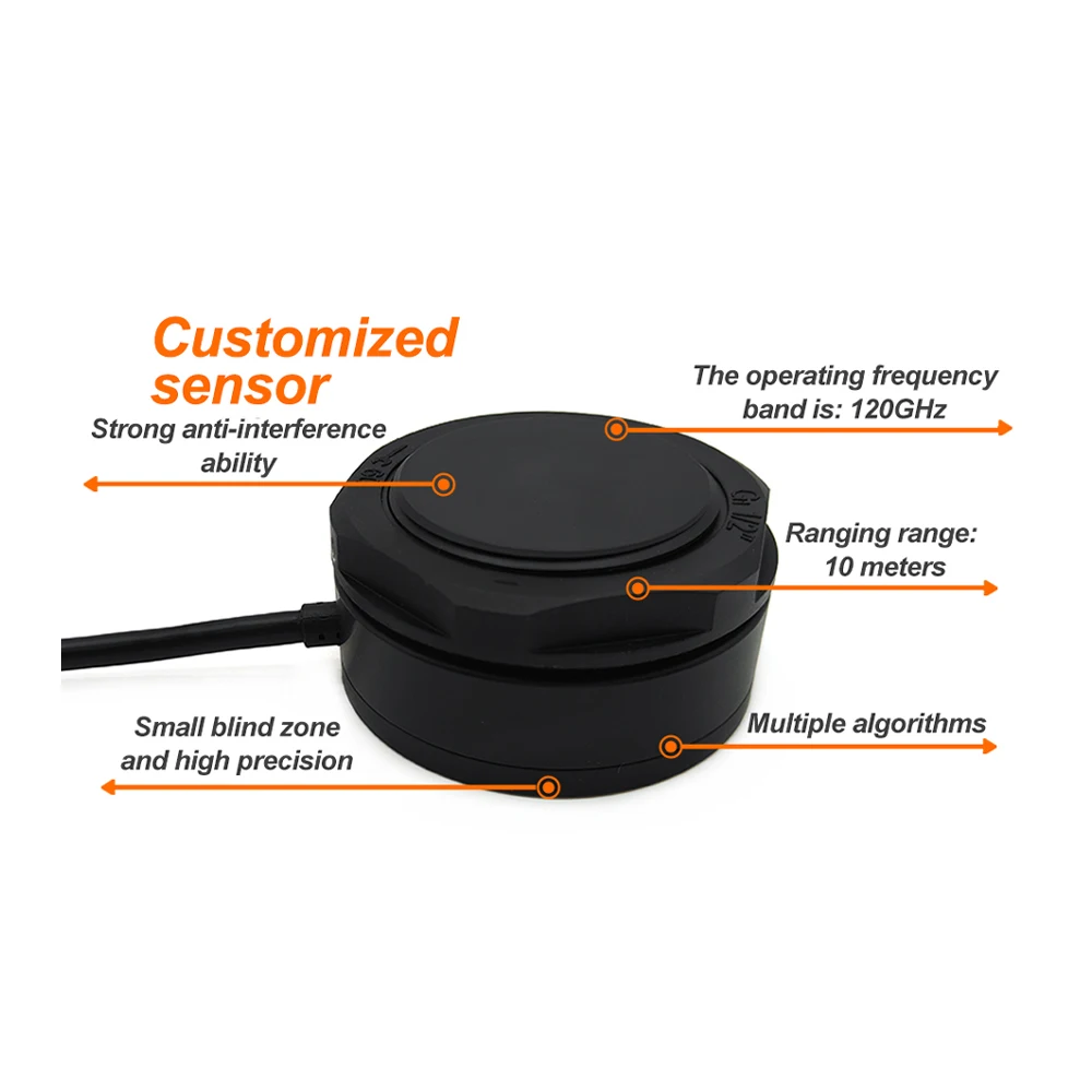 2 Stuks 120GHz Radar Vloeistofniveausensor Voor Waterniveau Hydrologische Monitoring In Meren Rivieren Flash Overstromingen Waarschuwing Reservoirs