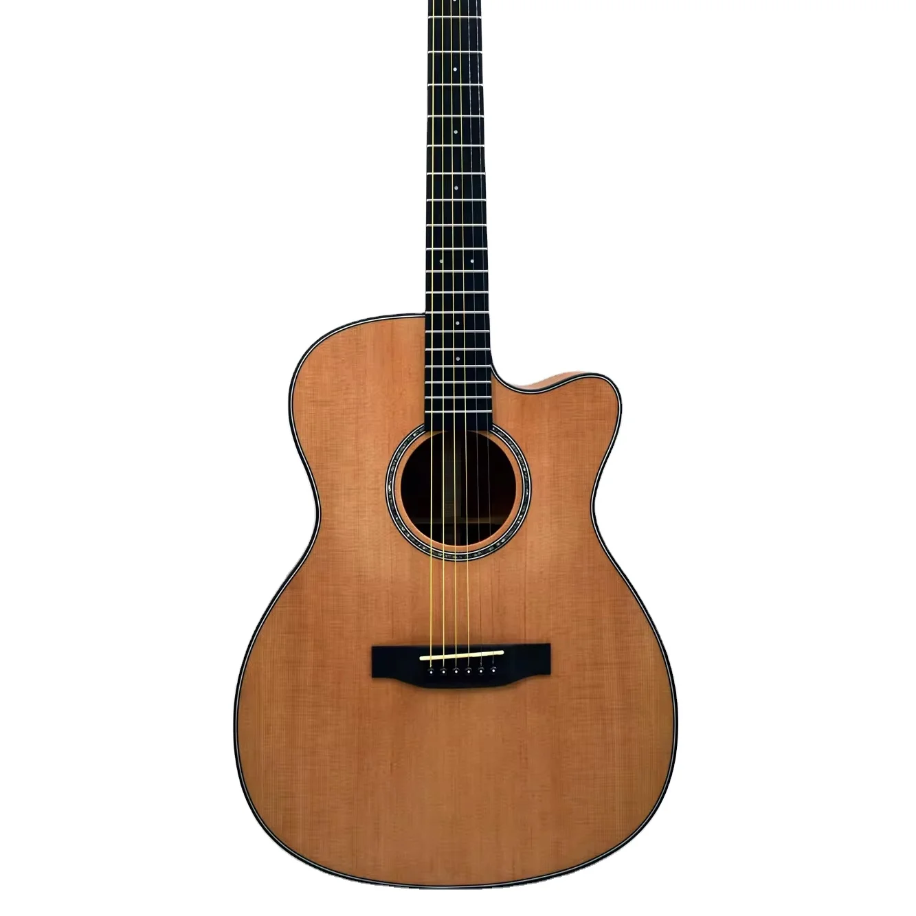 High Quality Top Solid Acoustic Guitar On Clearance