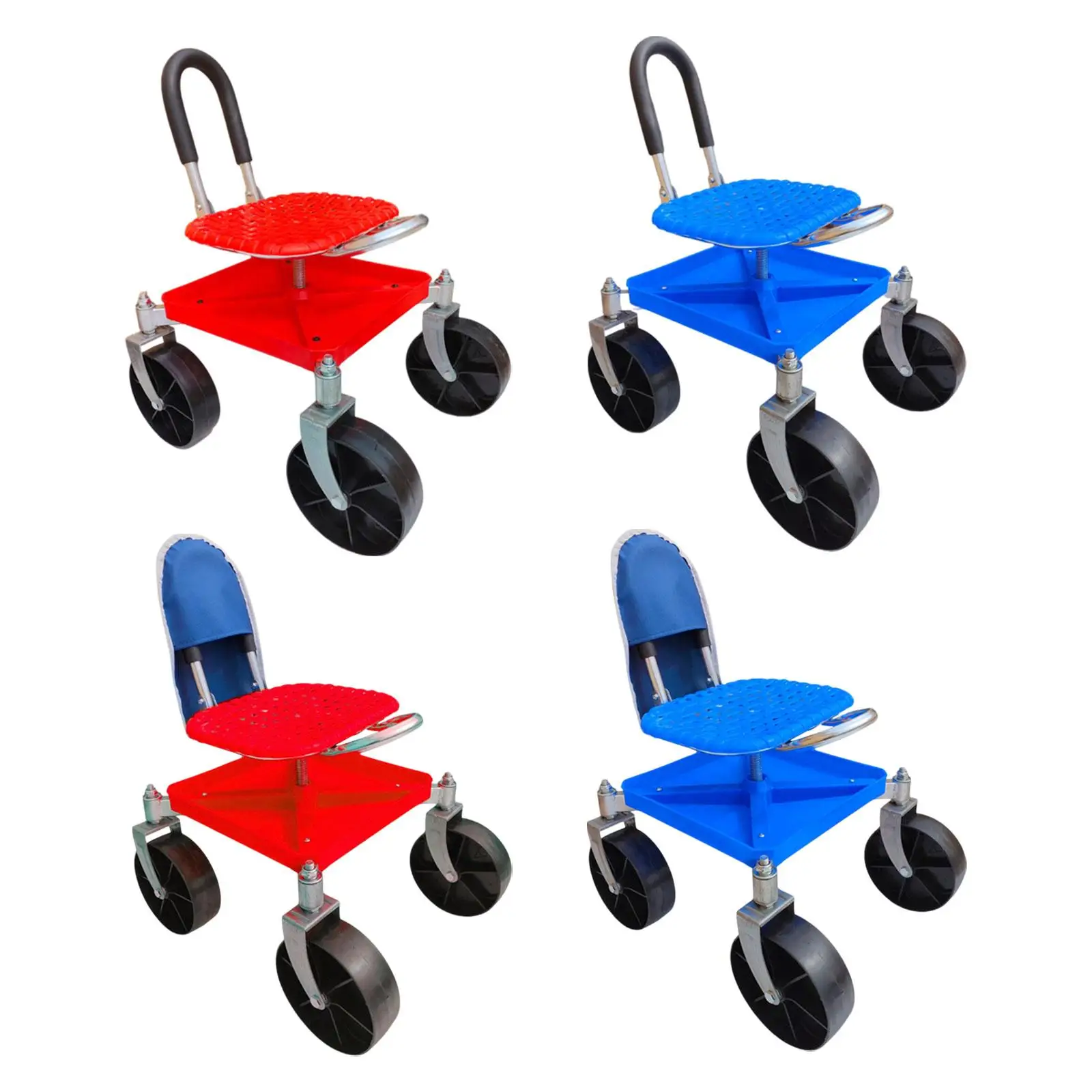 

Садовая тележка на колесиках 360° ° Вращающийся для посадки сарая для обслуживания автомобиля