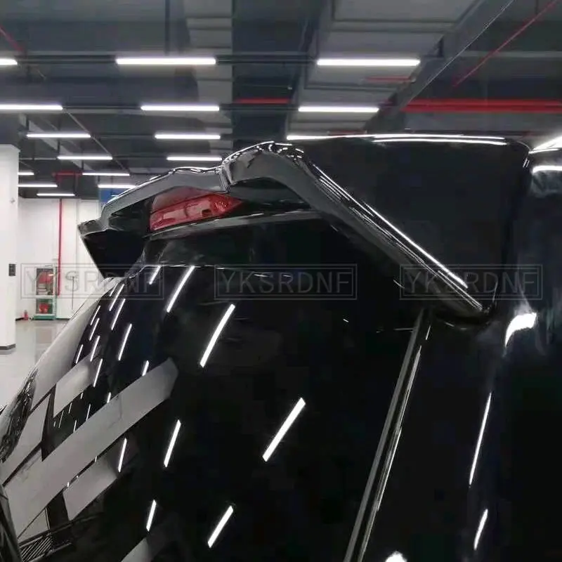 Use For Subaru Forester 2013-2019 Year Spoiler ABS Plastic Carbon Fiber Look Rear Trunk Wing Car Body Kit Accessories