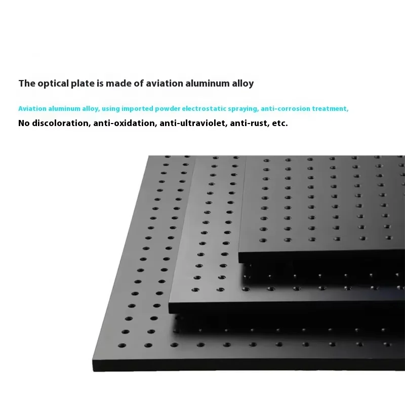 High Precision Optical Platform Insulated Breadboard Porous Aluminum Vibration Honeycomb Board Tablet Optics Instruments