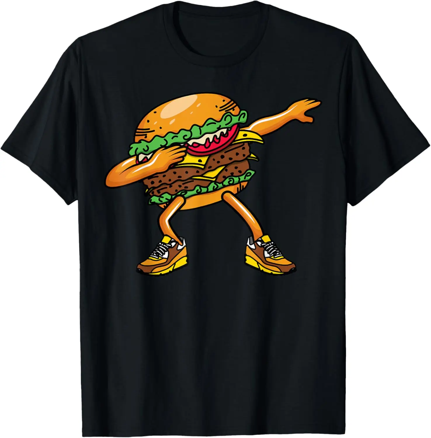 Dabbing Burger Fast Food Hamburger Lovers T-Shirt