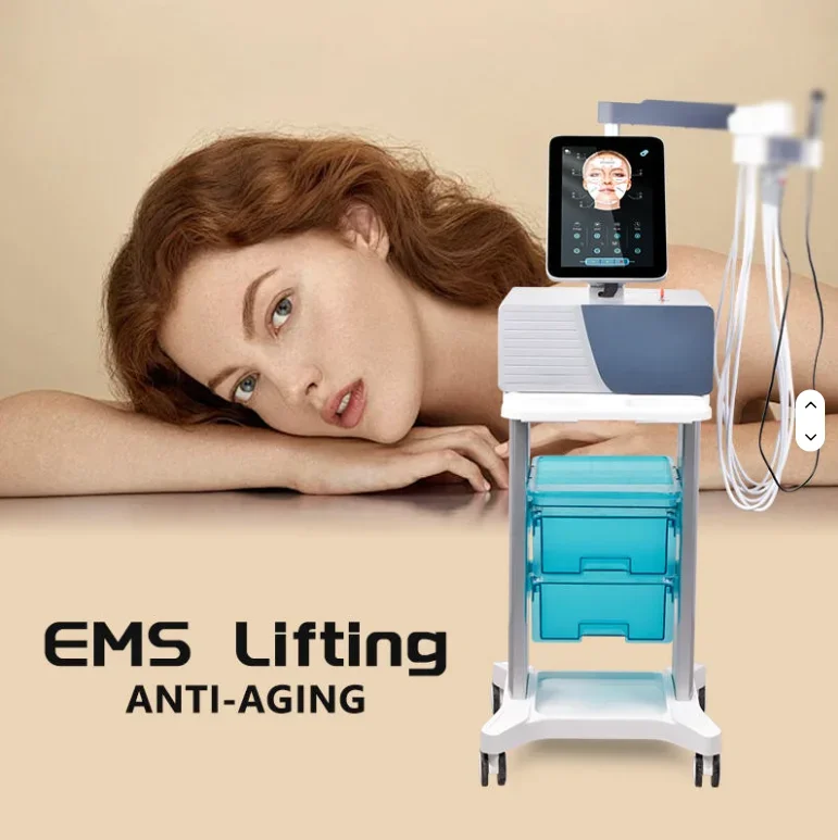 New Anti-aging Wrinkle Remover Facial Muscle Stimulator EMS Beauty Machine RF Technology for Skin Rejuvenation Firming Home