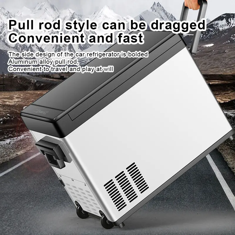 DC 30L portable Car Refrigerator freezer 12v Portable car fridge Outdoor Camping mini car refrigerator Cooler Box