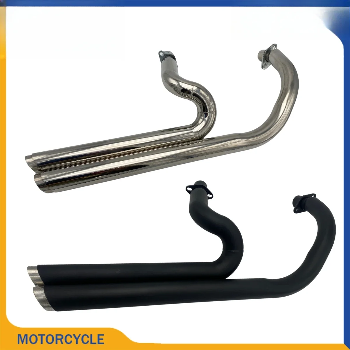 

Suitable for Honda Iron Horse 400 modified exhaust Iron Horse 600 retro anti-Harley VH exhaust pipe pure horseshoe sound