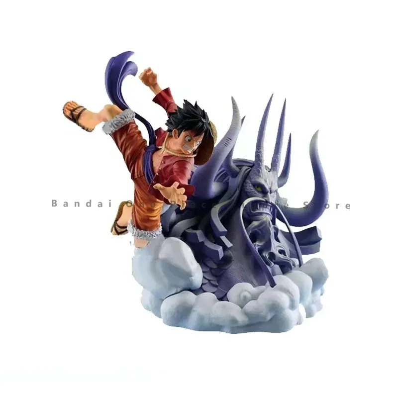 In Stock Original Bandai One Piece BANPRESTO Luffy Action Figures Animation Toys Gifts Model Genuine Collector Anime Hobby